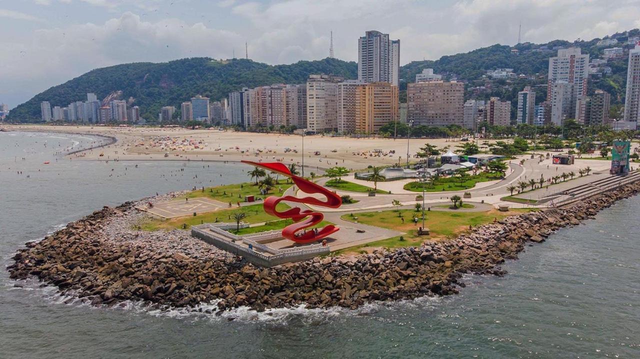 Kitnet Aconchegante Beira Mar. Apartment Santos  Exterior foto